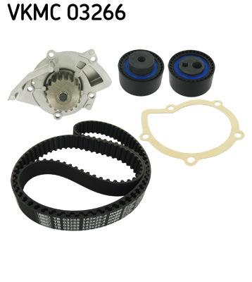 SKF VKMC 03266 Pompa acqua + Kit cinghie dentate